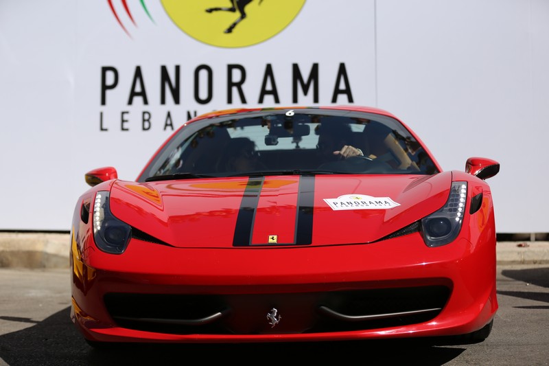 Ferrari Panorama Lebanon 2016 Ride